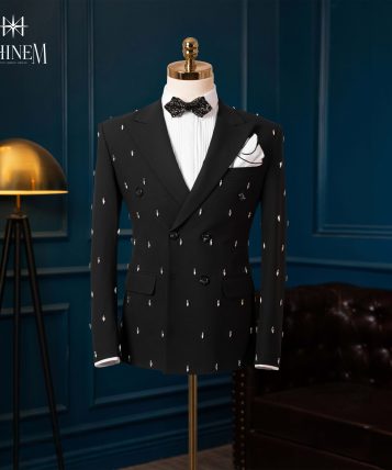 Bộ Suit đính đá blink – 6 cúc